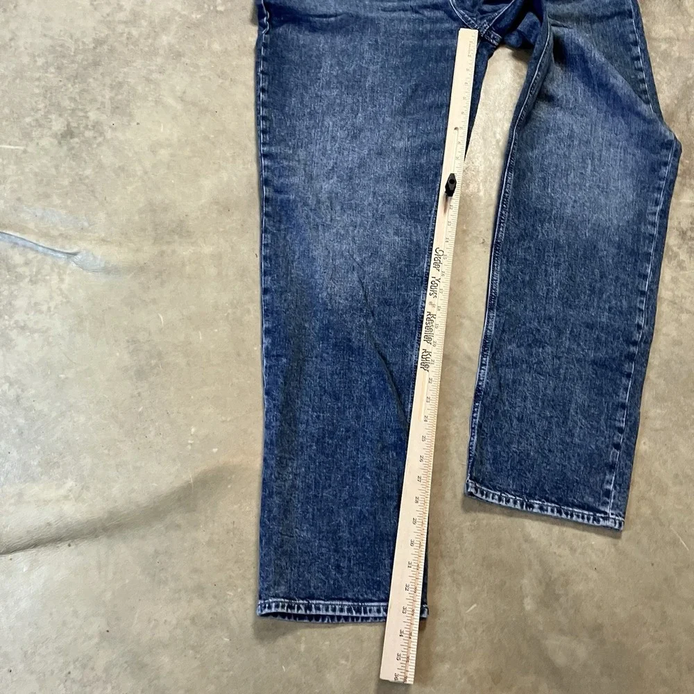 Banana Republic Jeans‎ Mens Size 42X34 Blue Slim Fit Organic Light Wash Denim